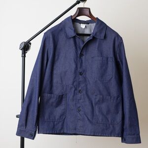 Le Laboureur Chore Coat Denim Blue